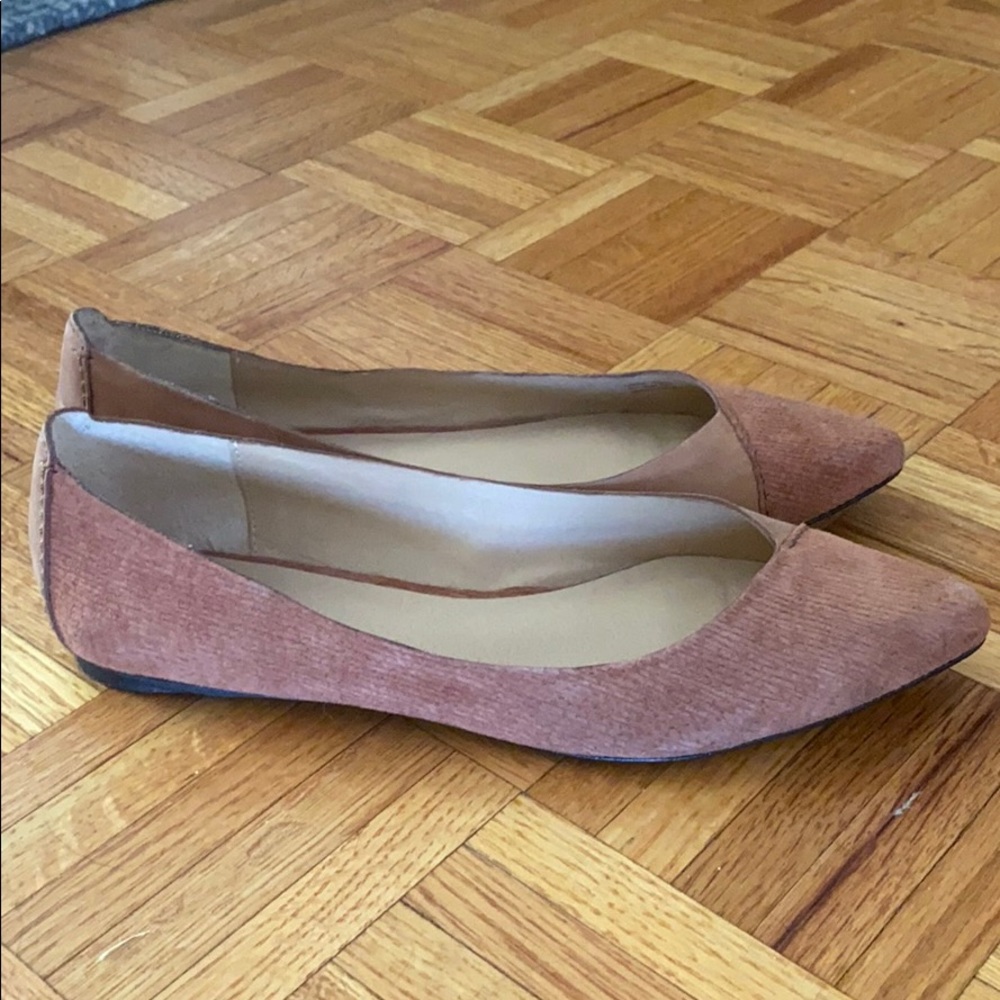 Joe’s flats worn once